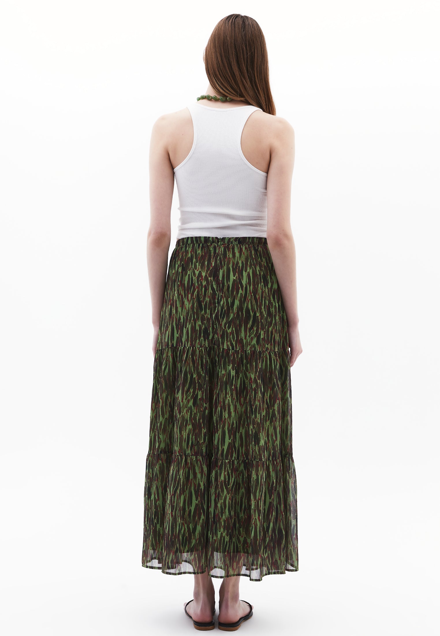 FLOWING SKIRT - ABSTRACT COMB