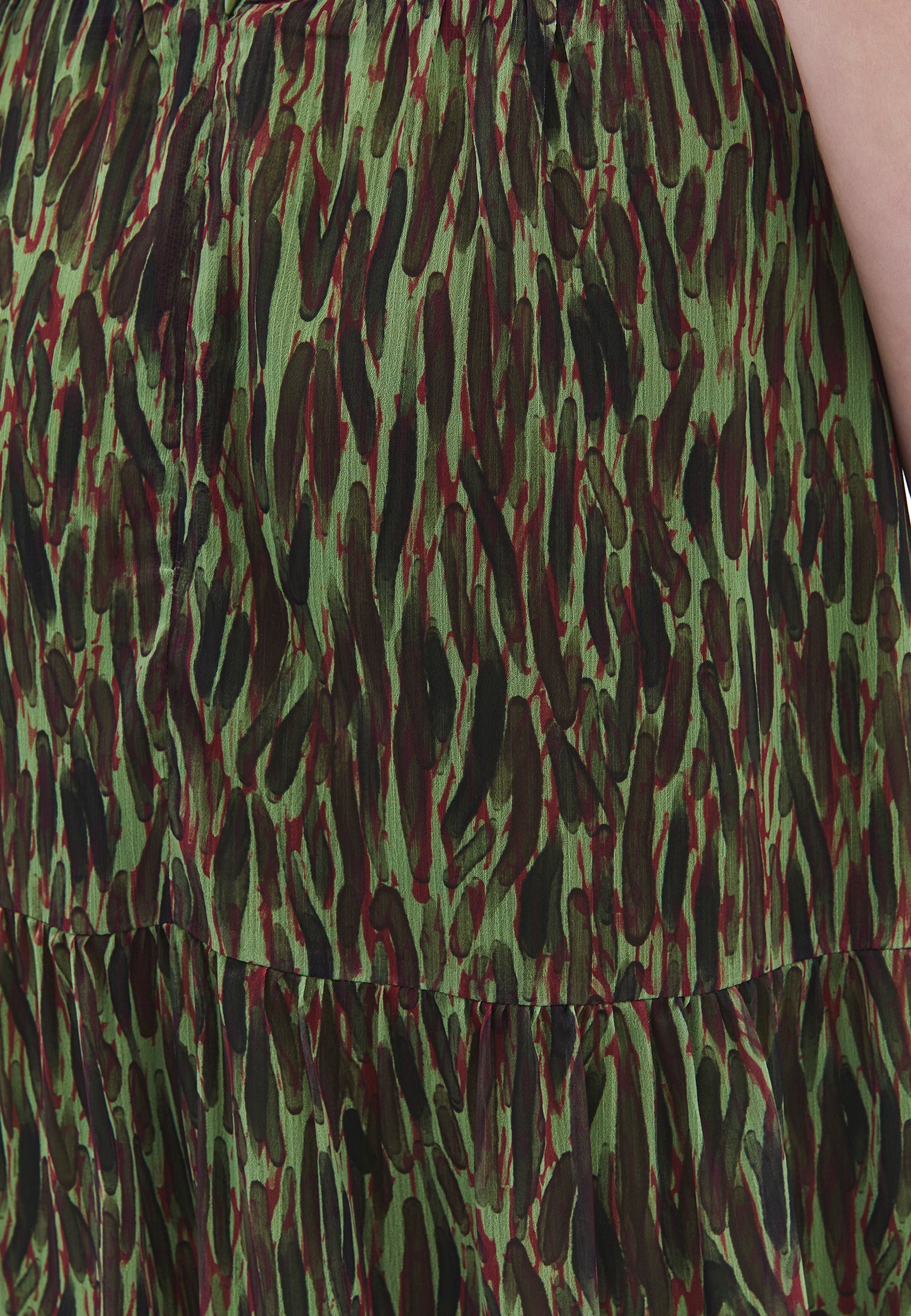 FLOWING SKIRT - ABSTRACT COMB