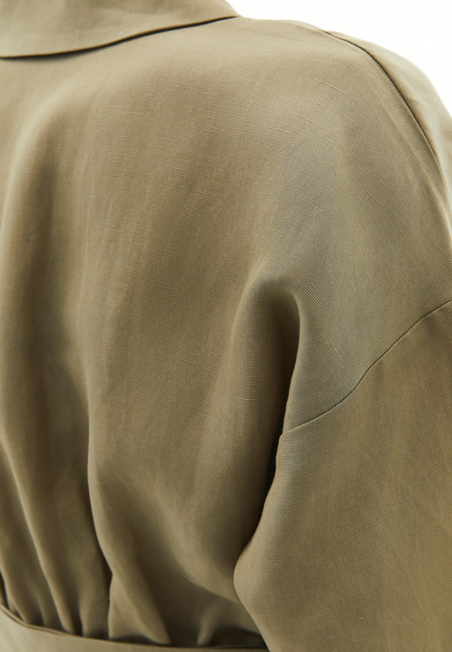 Long Dress With Belt Detail - ALOE