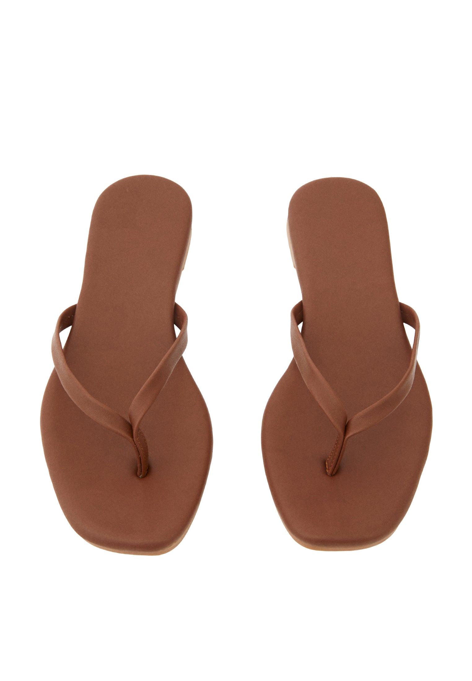 WOMEN'S POLYURETHANE SLIPPERS - BRUNETTE