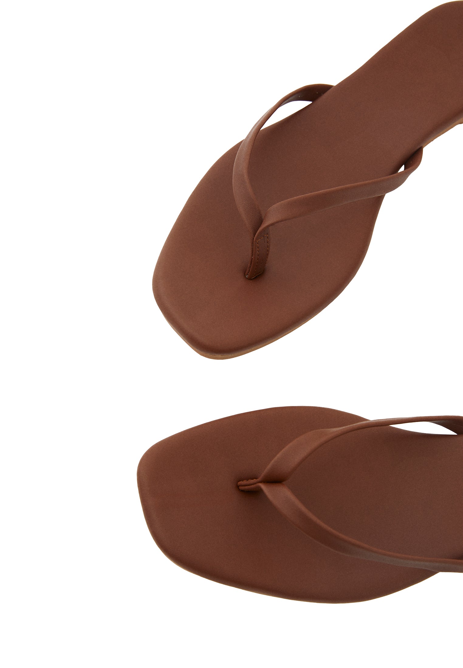 WOMEN'S POLYURETHANE SLIPPERS - BRUNETTE