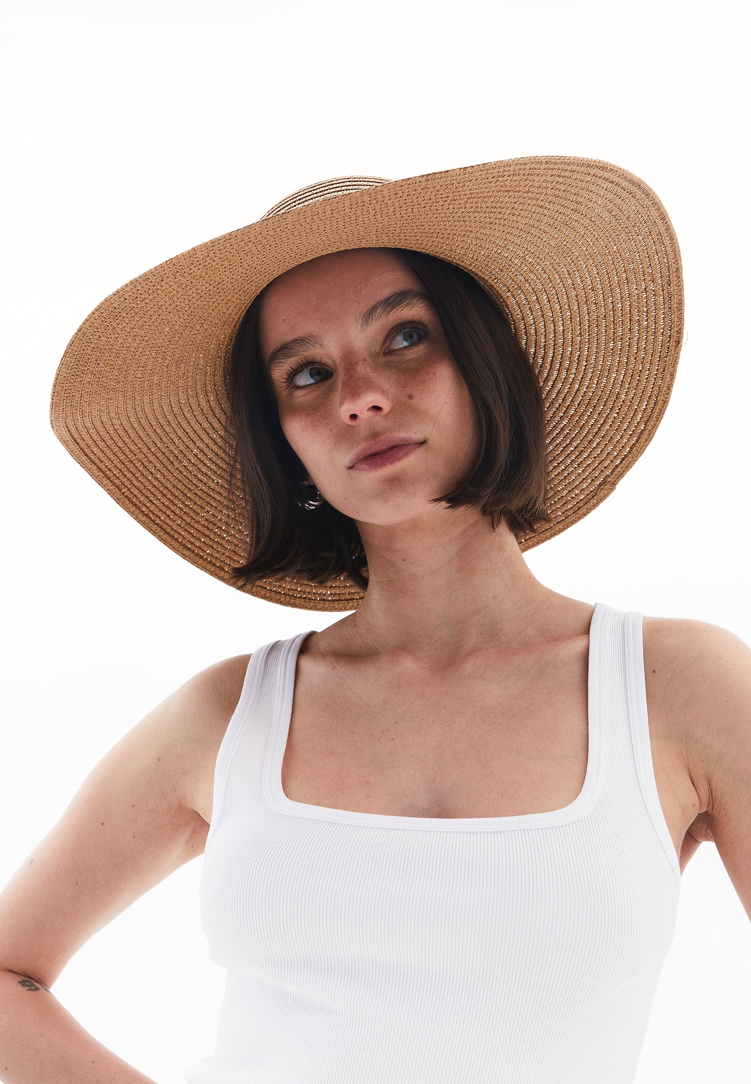 PAPER FEDORA HAT - CURDS WHEY