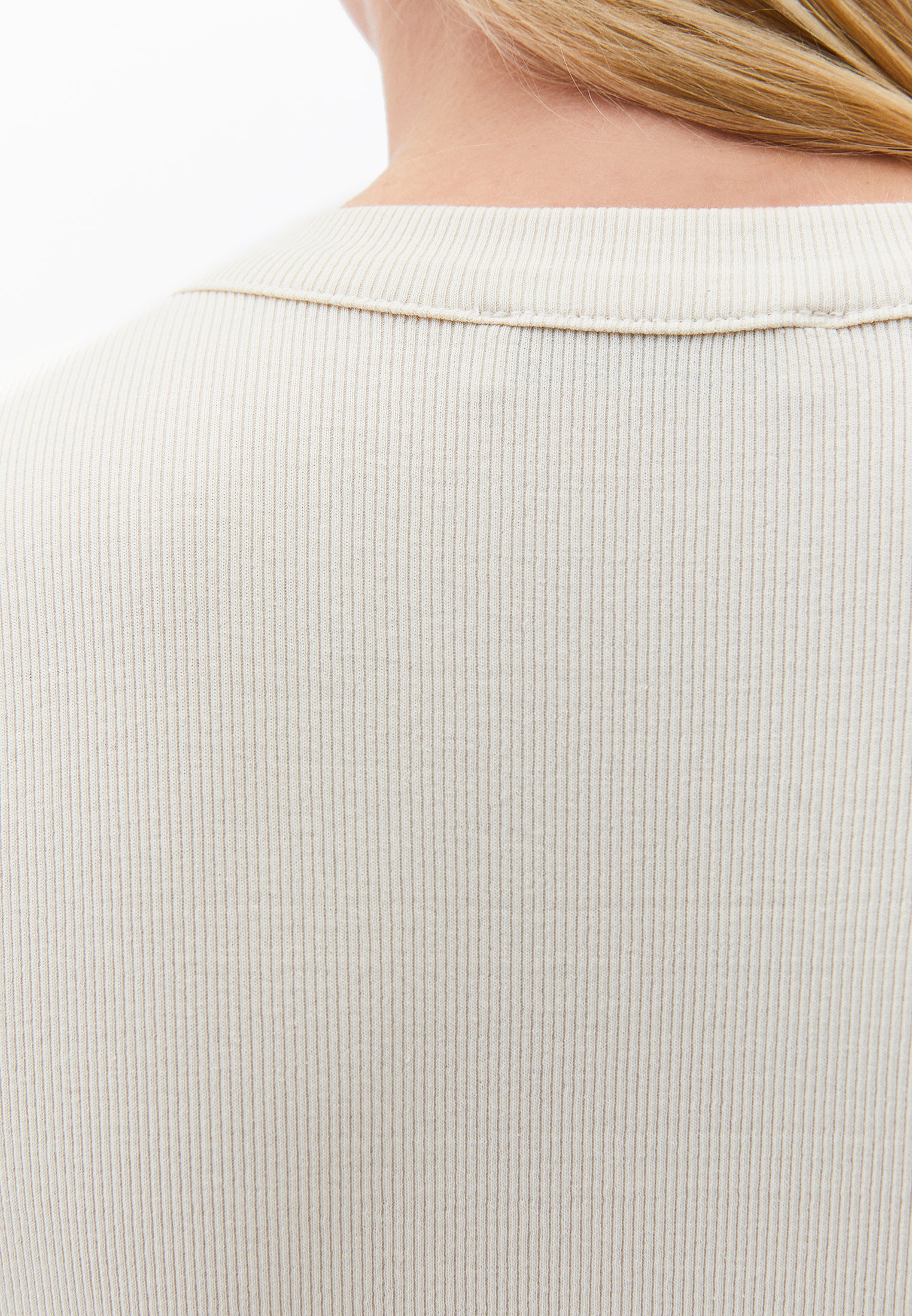 V-neck midi a-line dress - CURDS WHEY