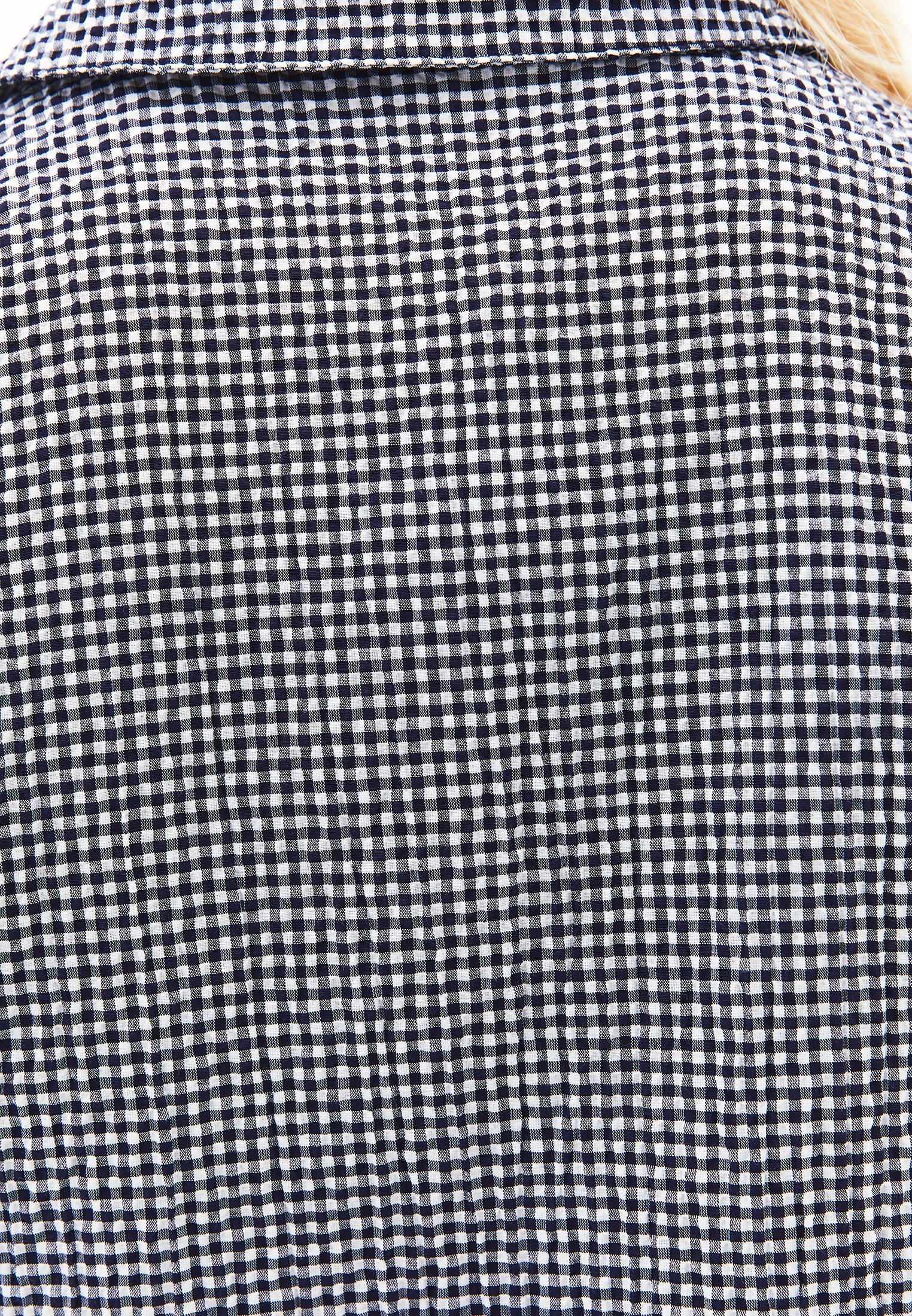 Short Sleeve Shirt - EVENING BLUE GINGHAM
