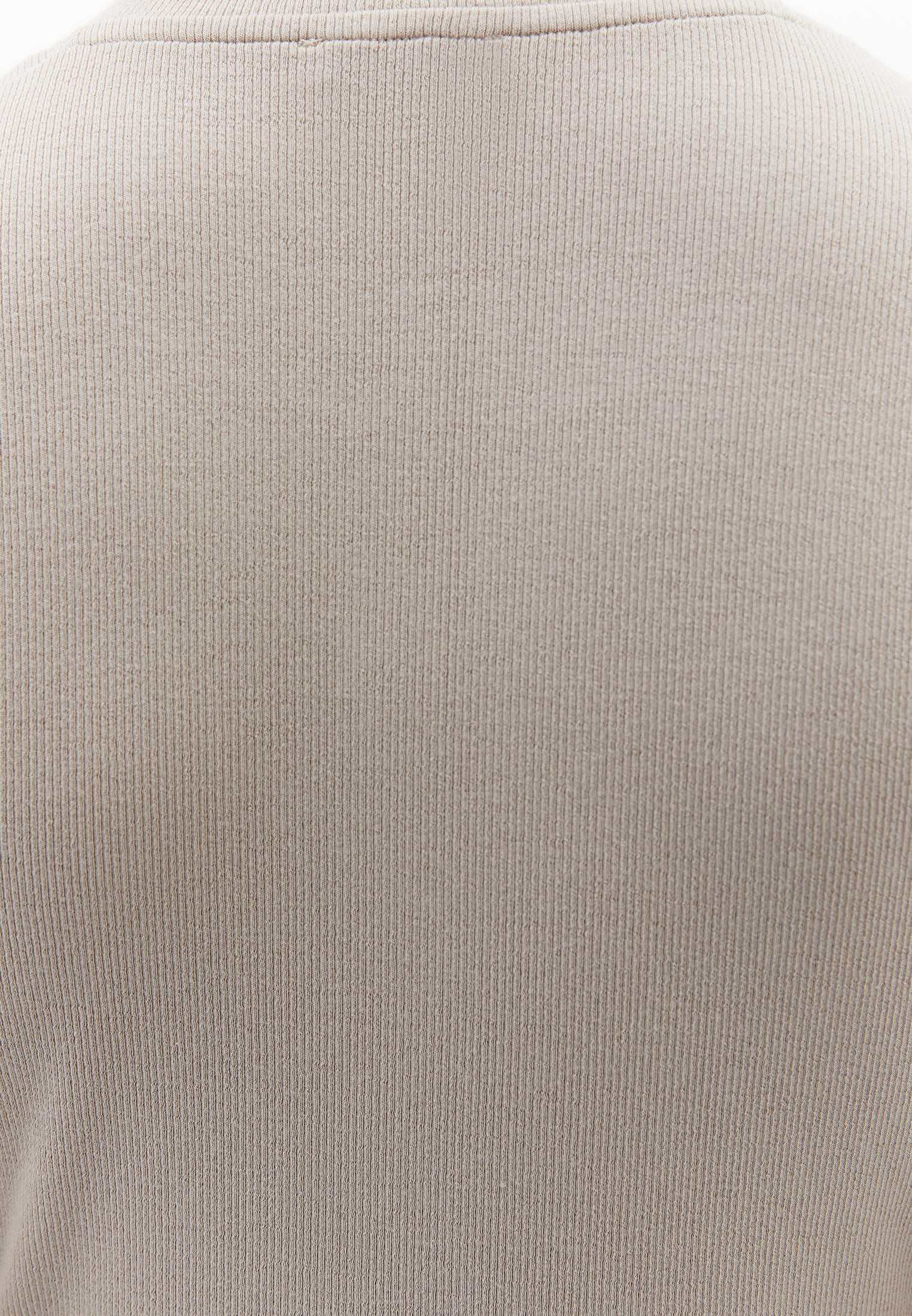 Button Detailed T-Shirt - ISLAND FOSSIL