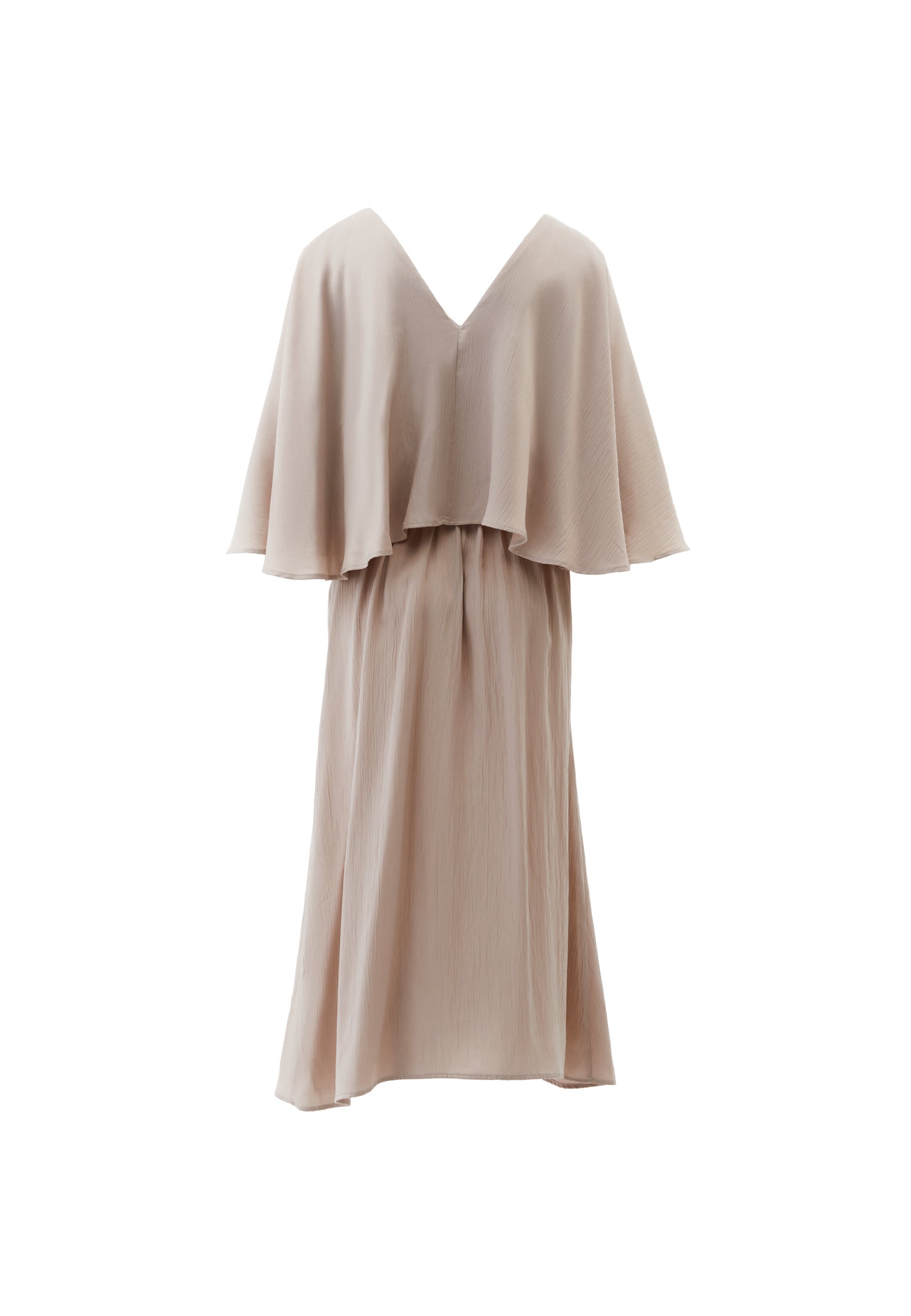 فستان طويل برقبة على شكل V - ISLAND FOSSIL