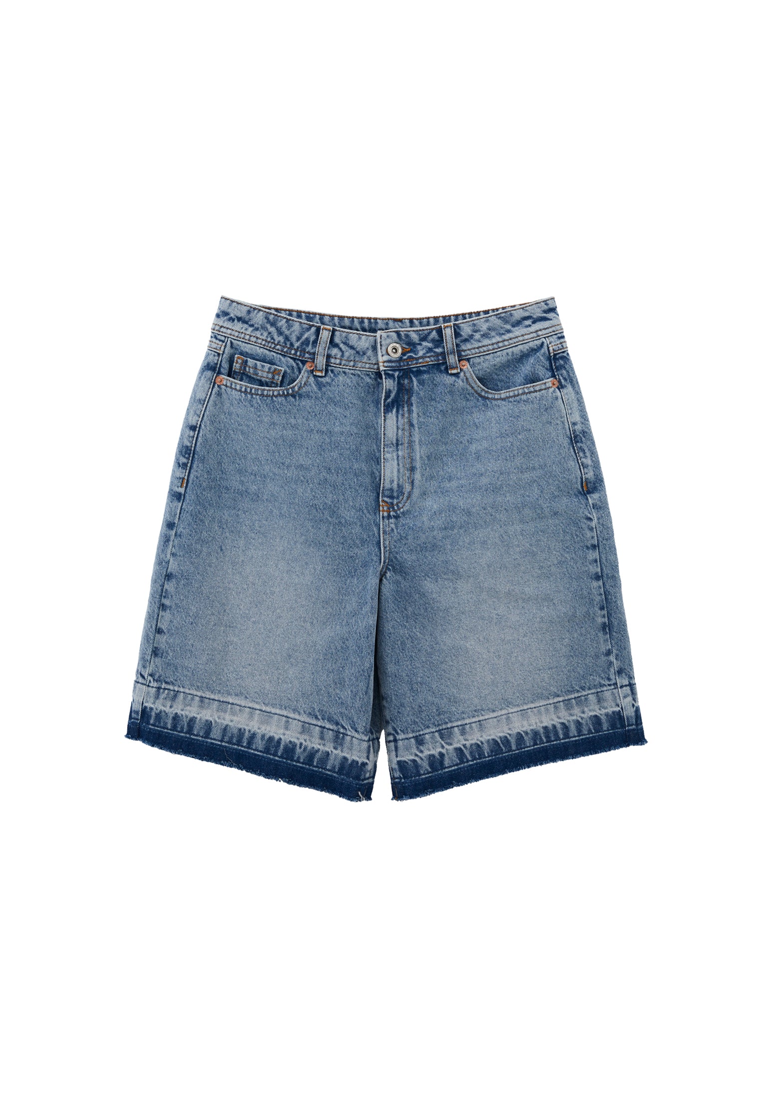 شورت صيفي قصير من الدنيم - دنيم أزرق فاتح