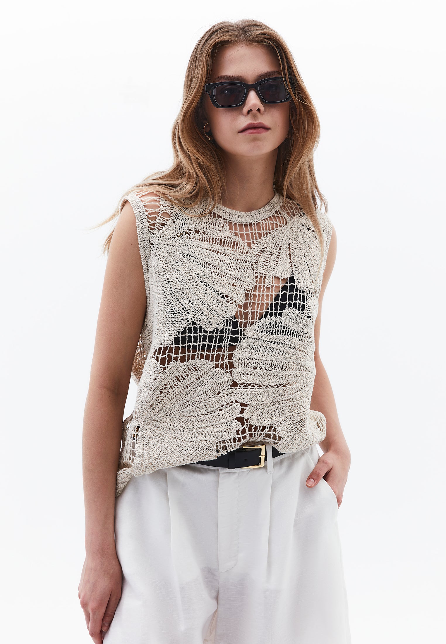 COTTON TANK - NATURAL