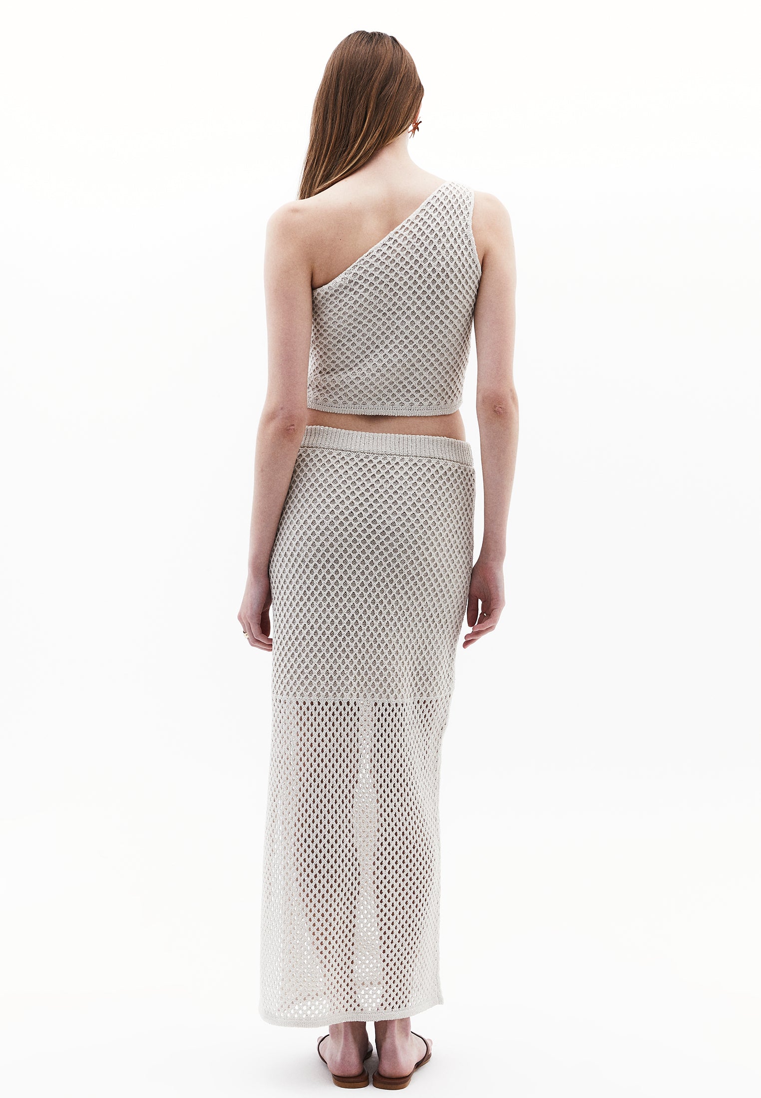 تنورة ميدي من أجور - بتولا فضي