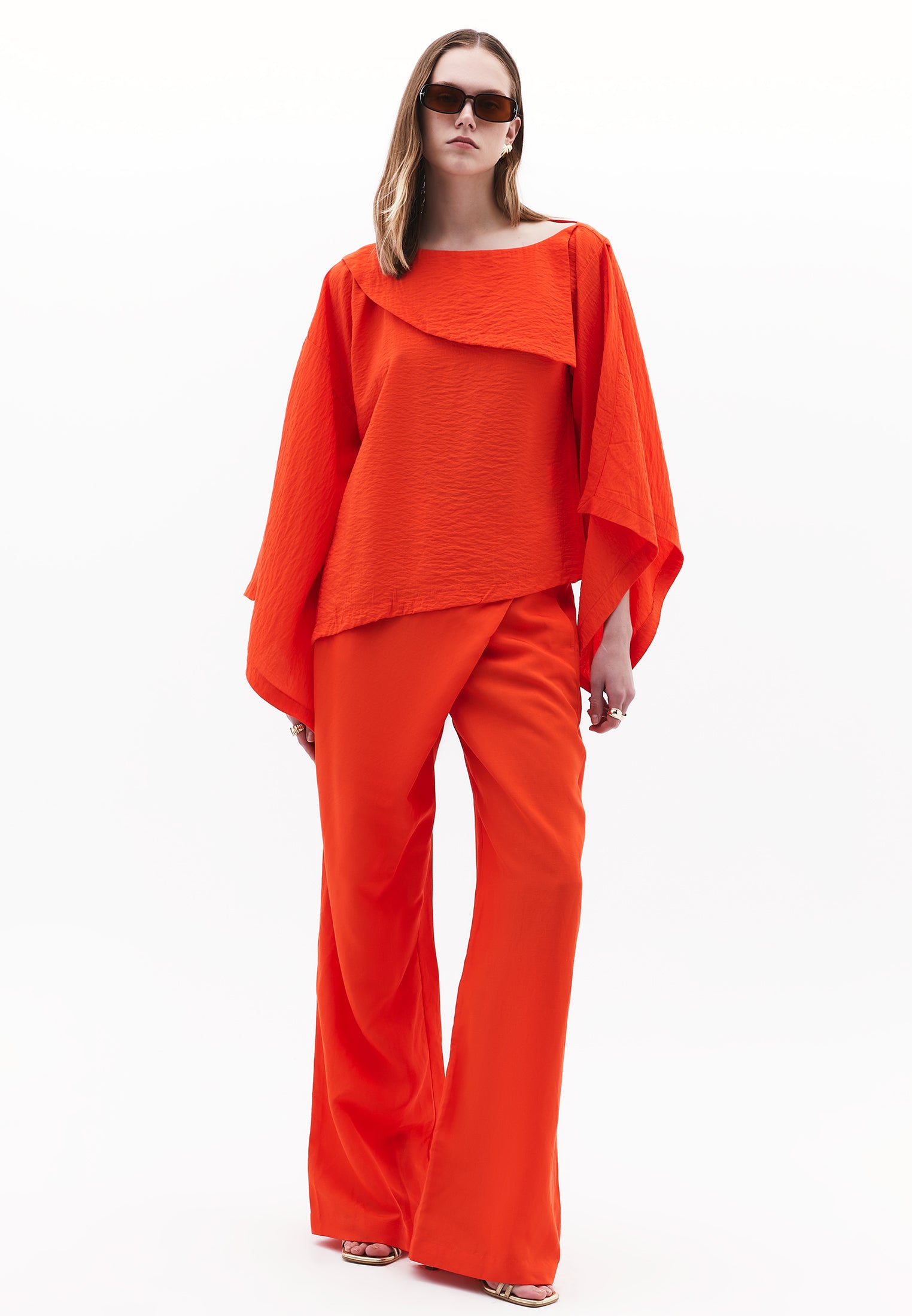 Linen Pants - SPICY ORANGE