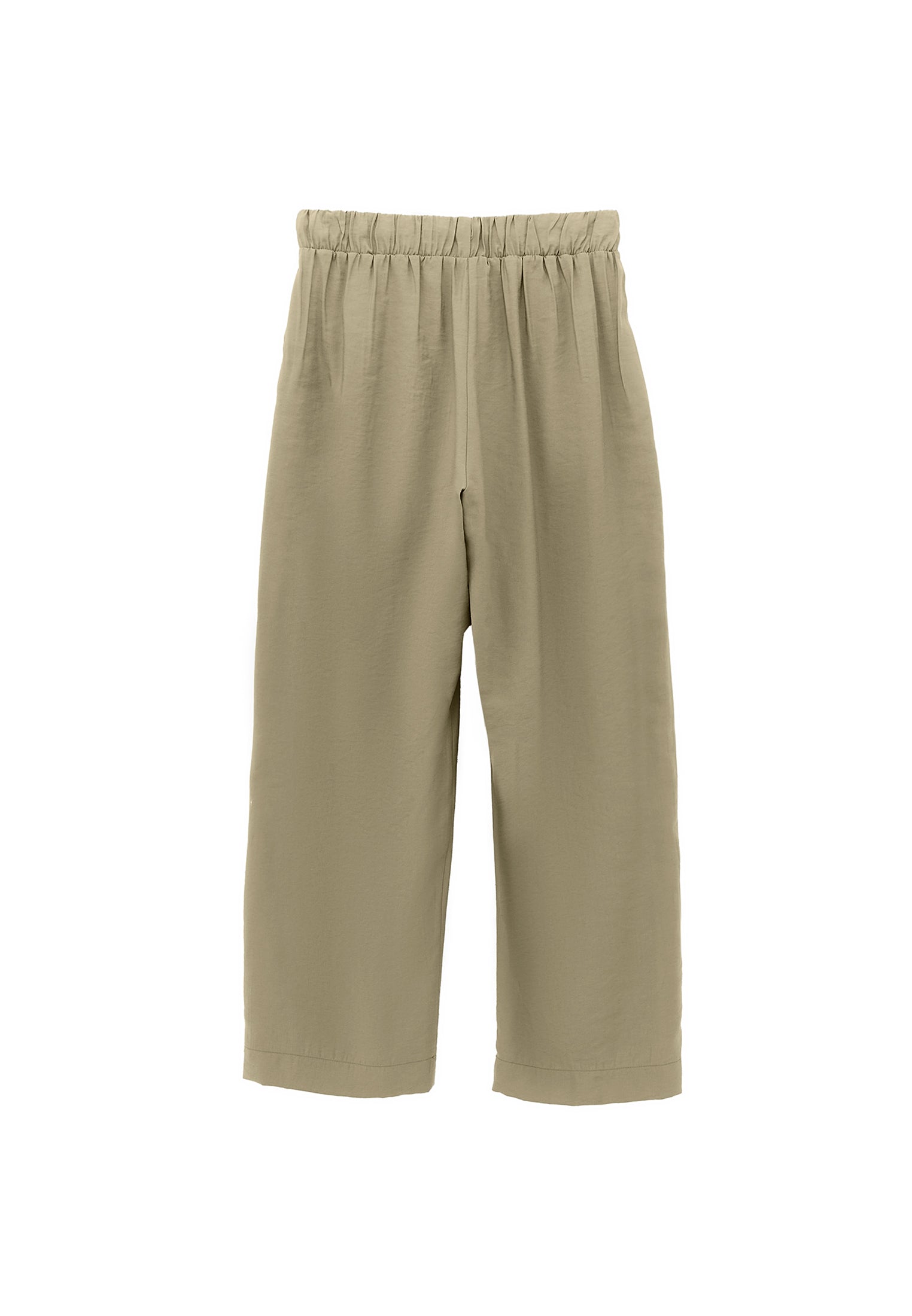 High Waist Elastic Pants - ALOE