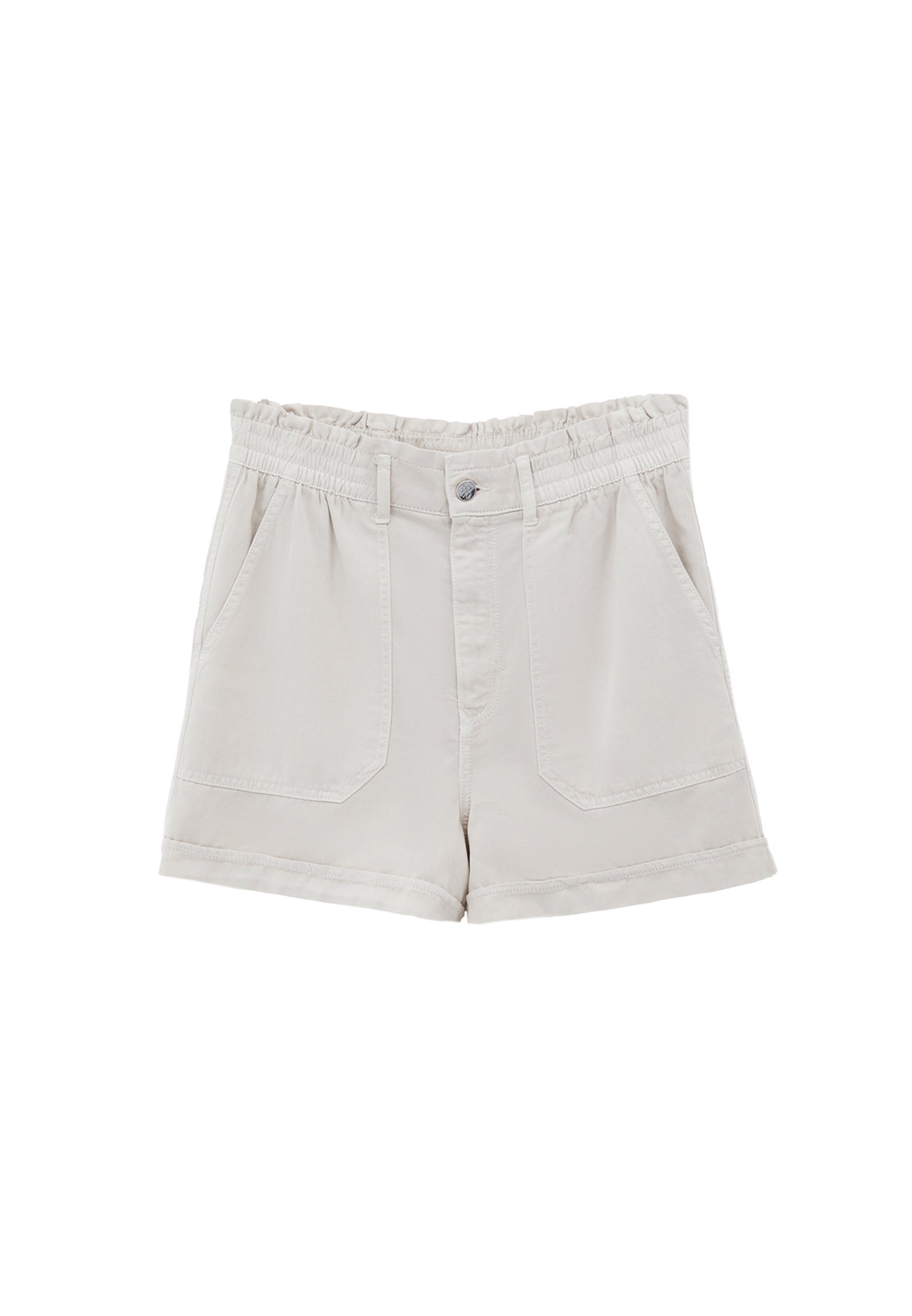 شورت قصير بجيوب - أنتيك فضي البتولا