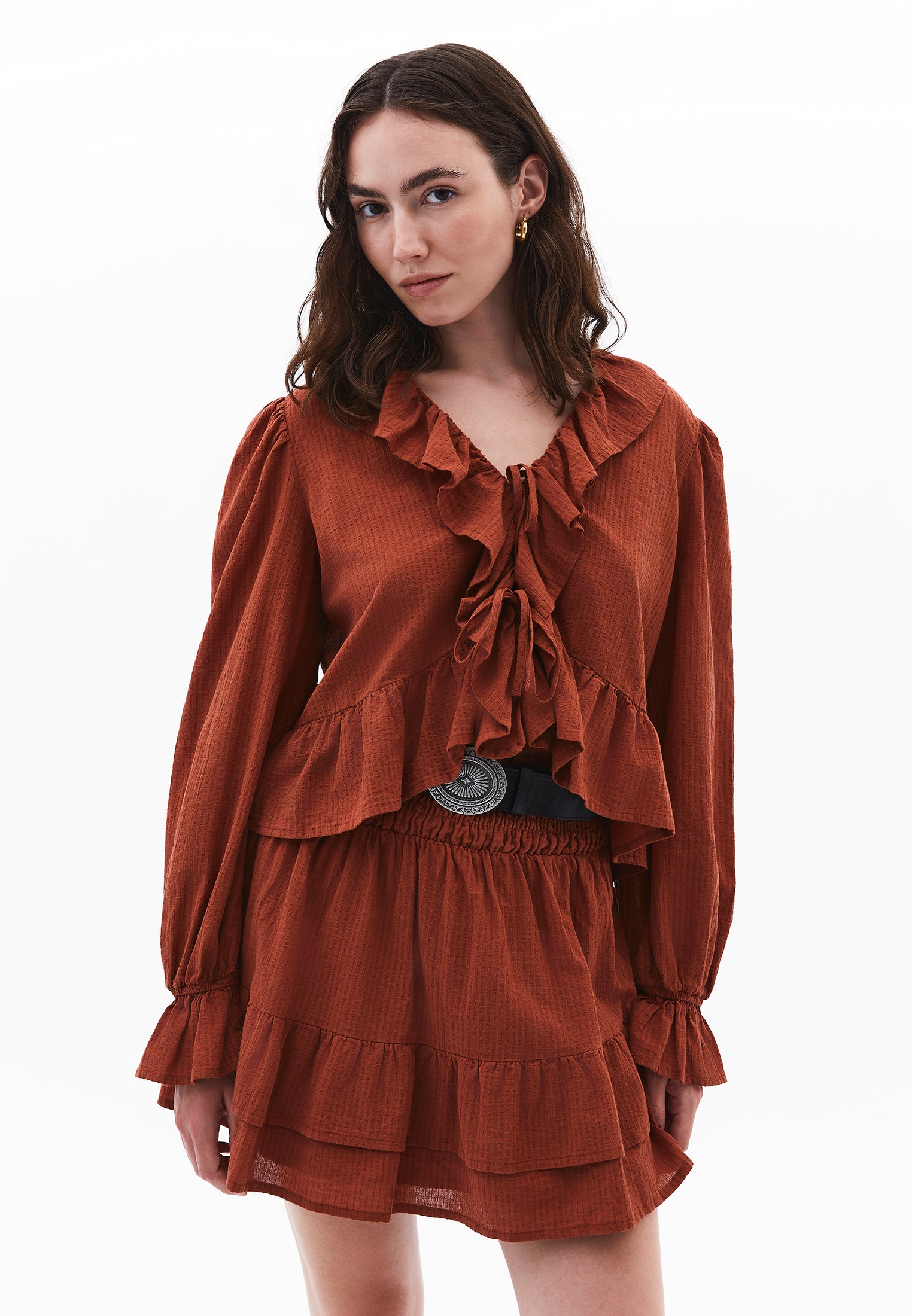 بلوزة برقبة عميقة - أرابيان سبايس