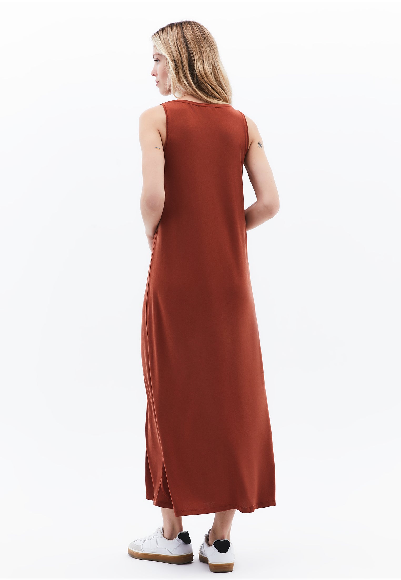 U Neck Dress - ARABIAN SPICE