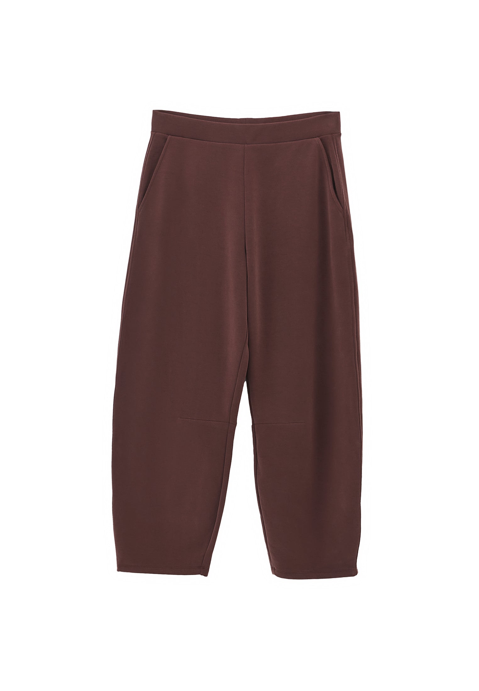 بنطلون بساق برميلية - BITTER CHOCOLATE