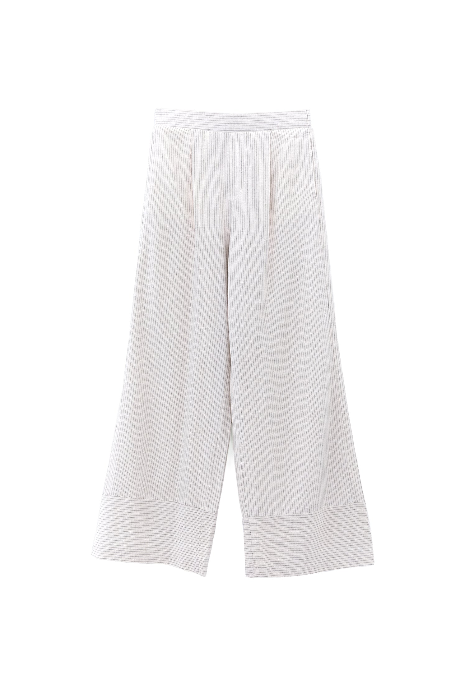 Summer Linen Pants - BLACK STRIPE