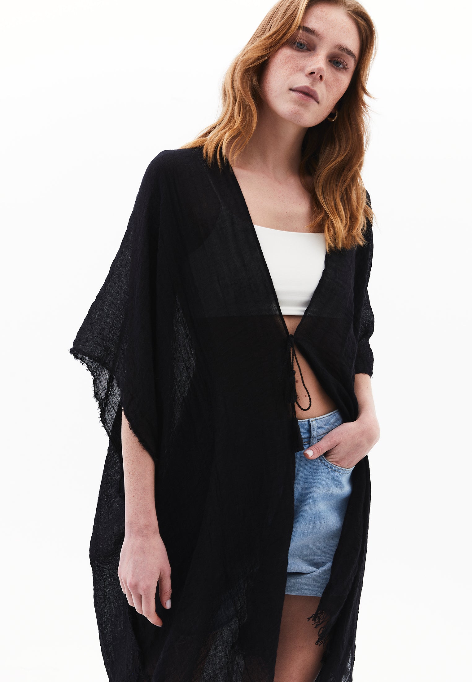 WOMEN'S SCARF - BLACK