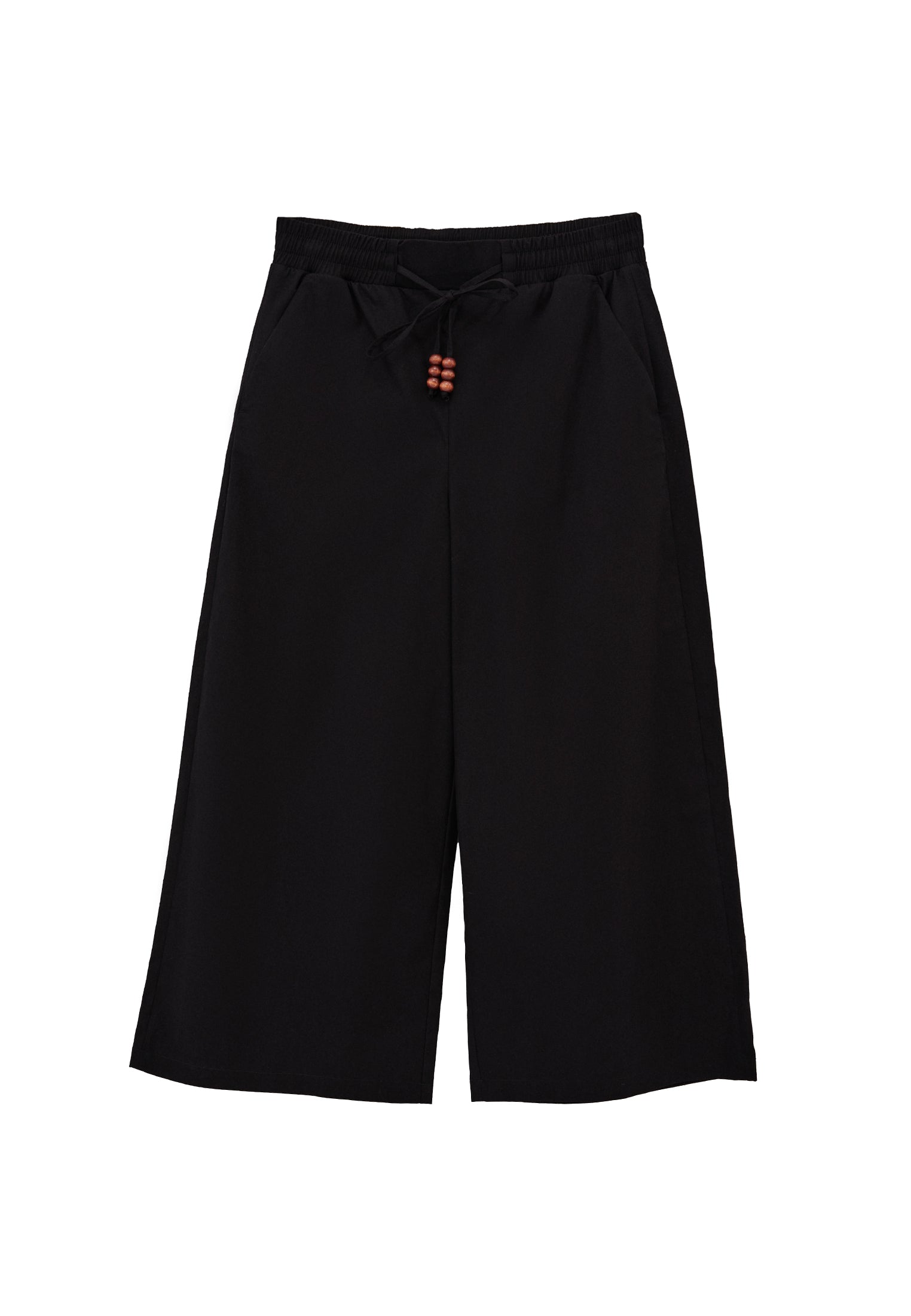 بنطلون بخصر عال جداً - أسود