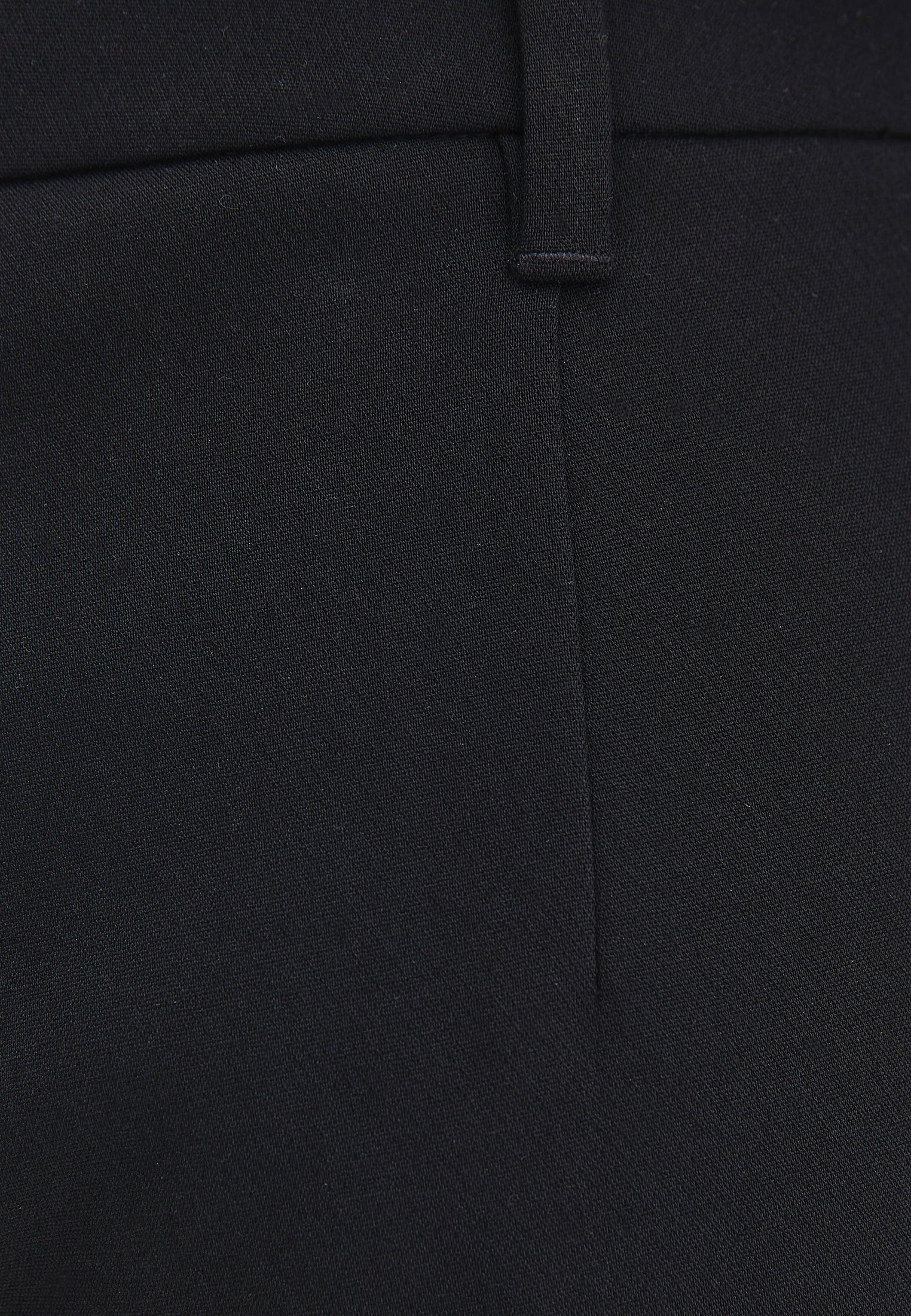 بنطلون إسباني واسع عالي الخصر - أسود