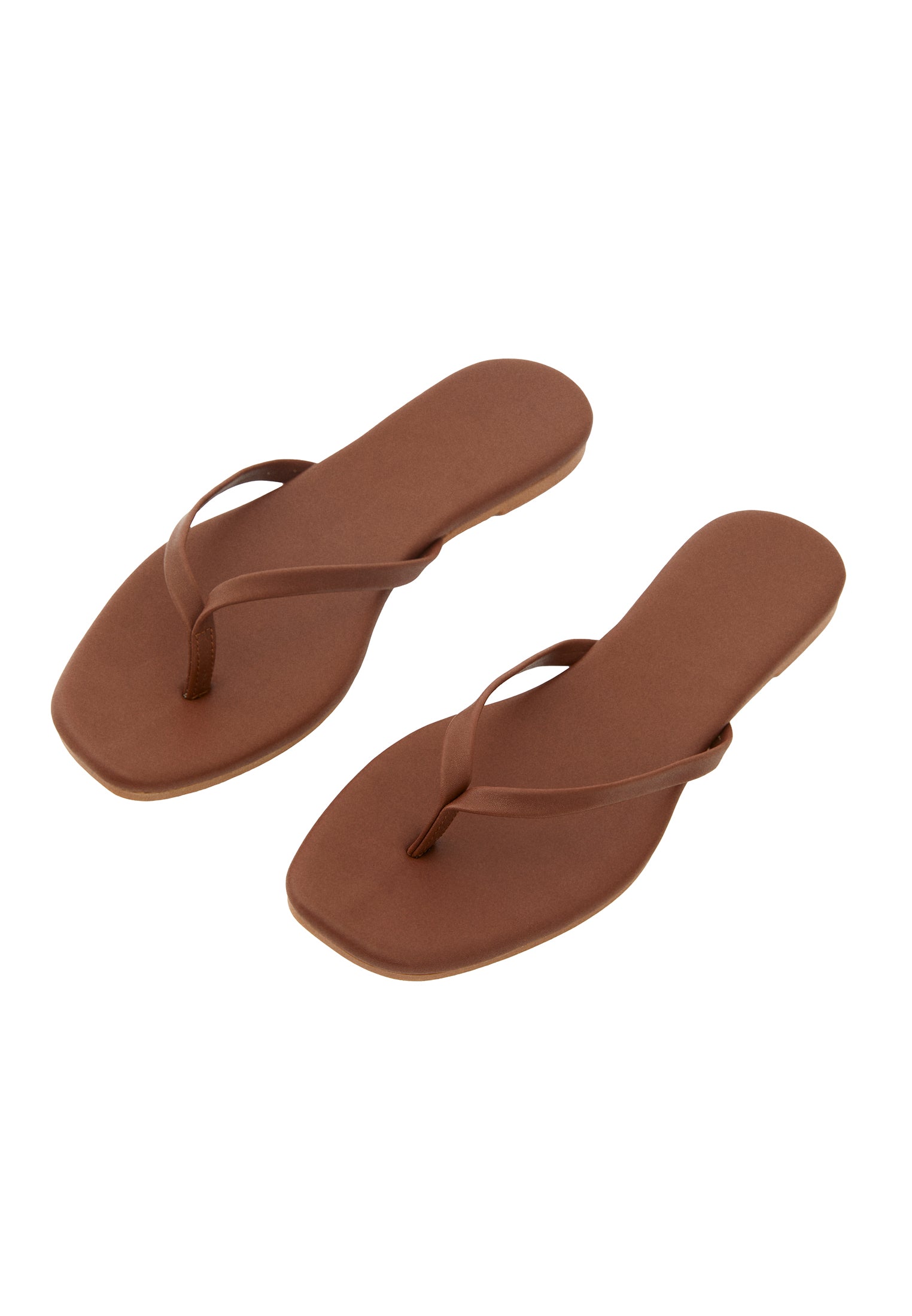 WOMEN'S POLYURETHANE SLIPPERS - BRUNETTE