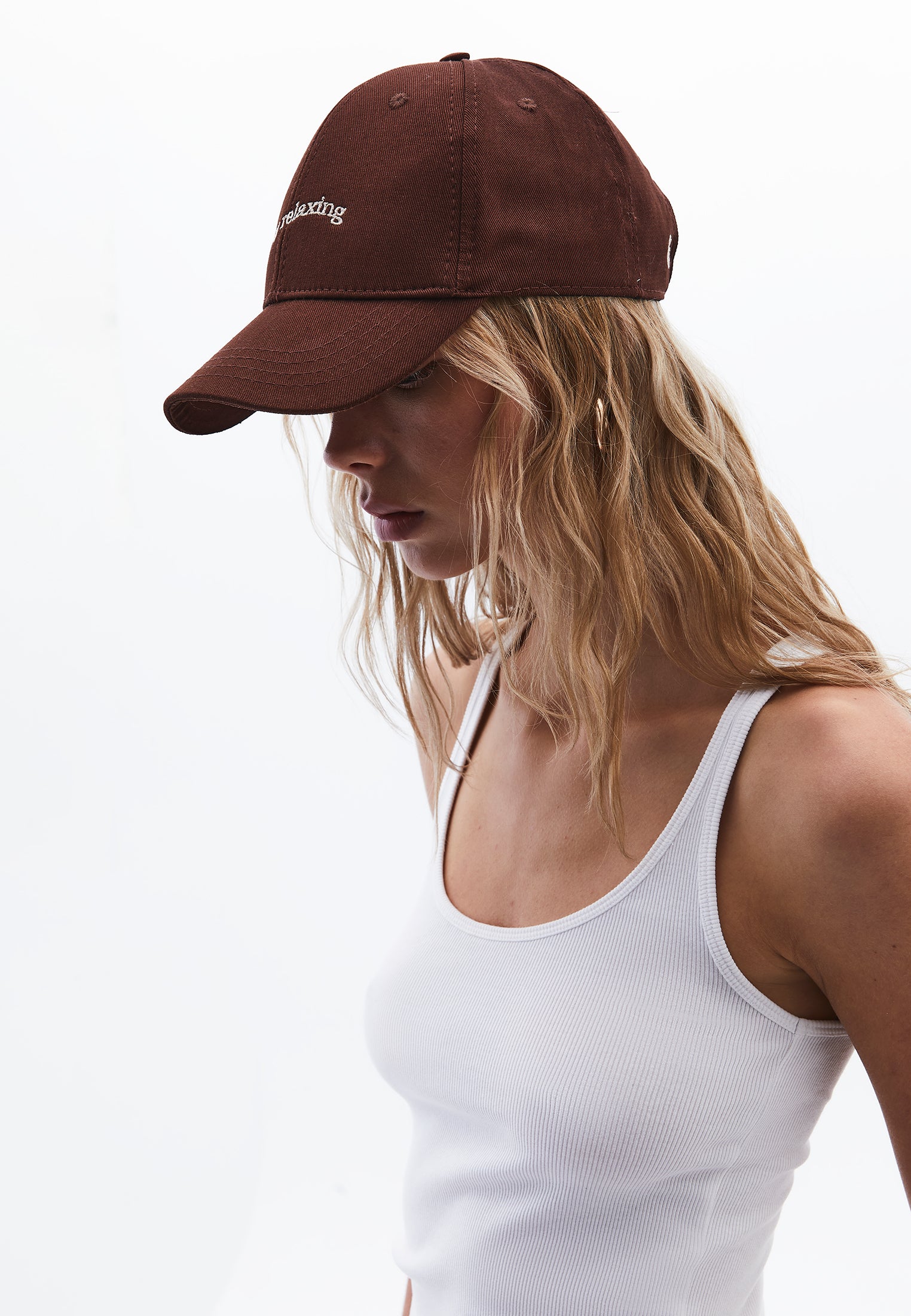 Cotton Hat- BRUNETTE