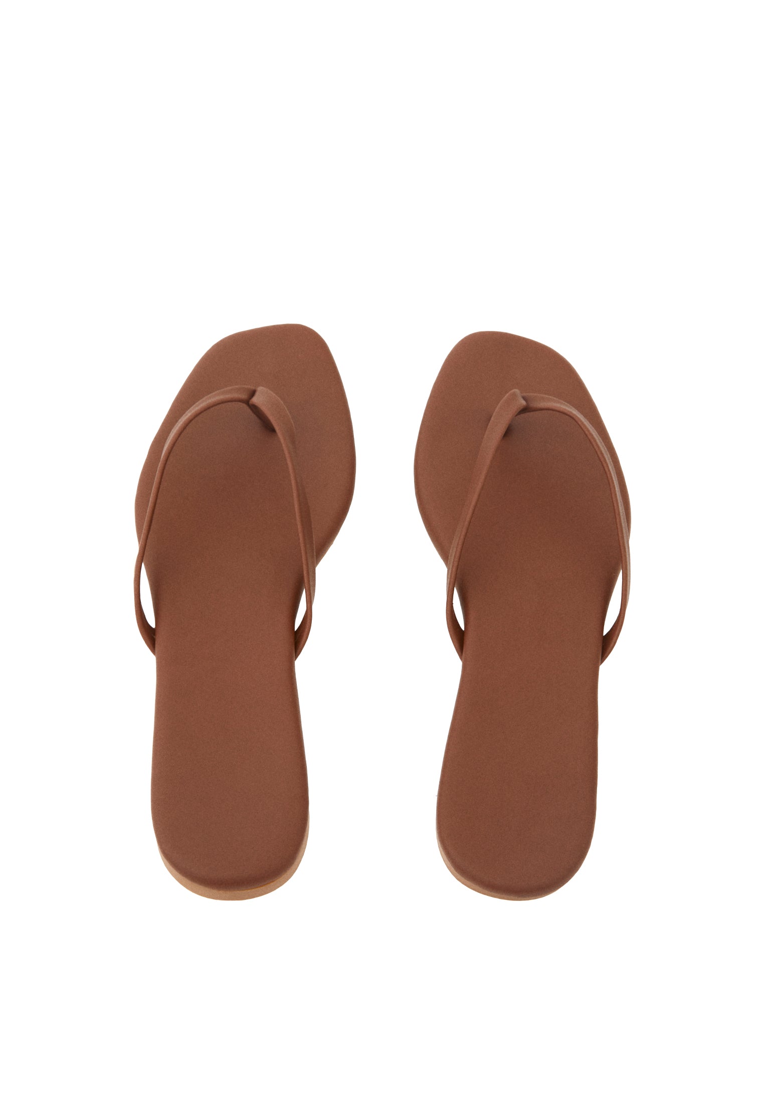WOMEN'S POLYURETHANE SLIPPERS - BRUNETTE