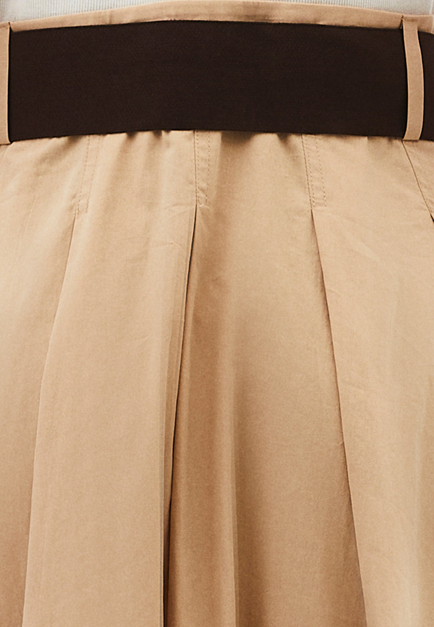 V-neck midi a-line dress - CURDS WHEY