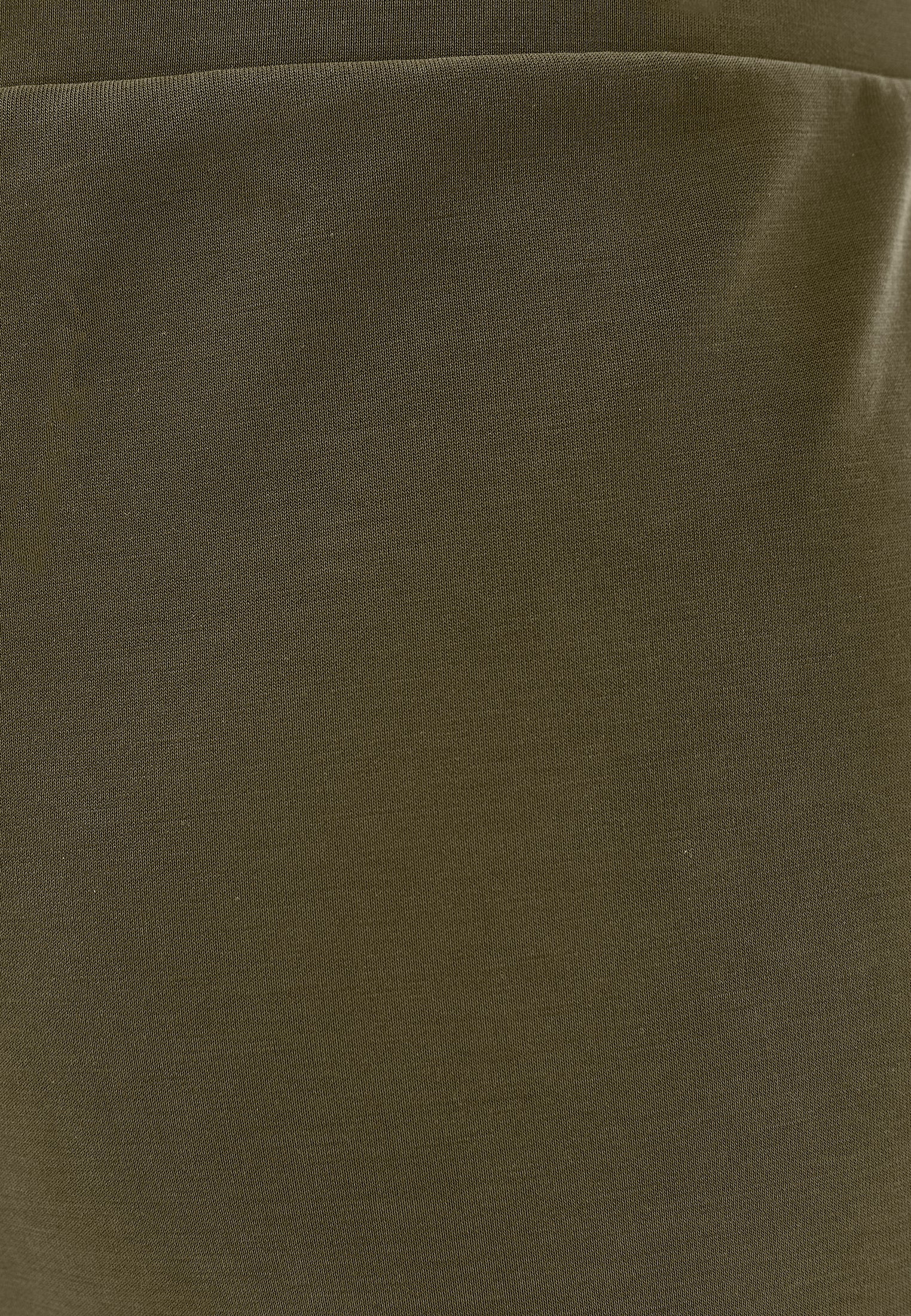 High Waist Modal Pants - DARK OLIVE