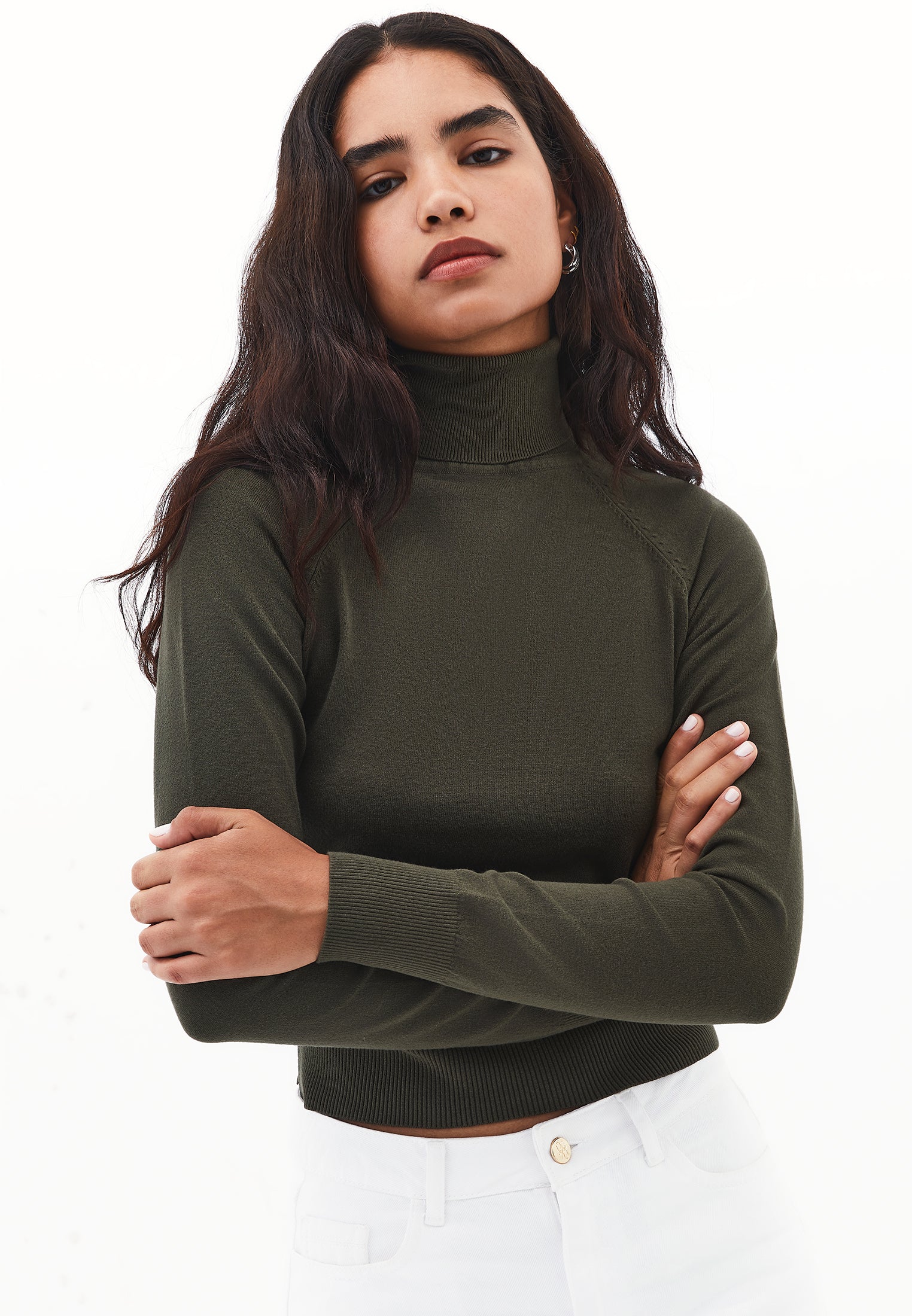 Slim Fit Turtleneck Knitwear - DEEP DEPTHS