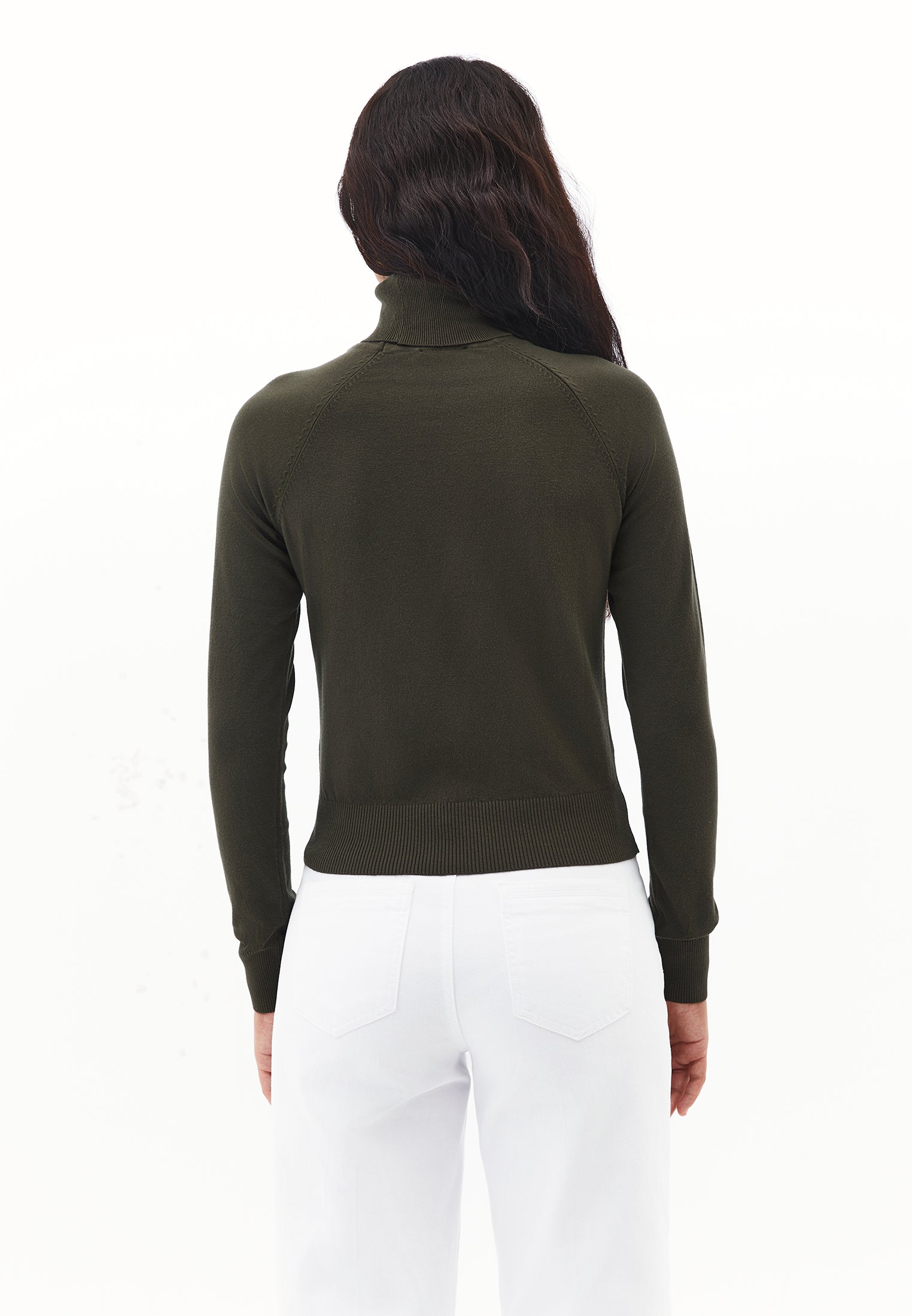 Slim Fit Turtleneck Knitwear - DEEP DEPTHS