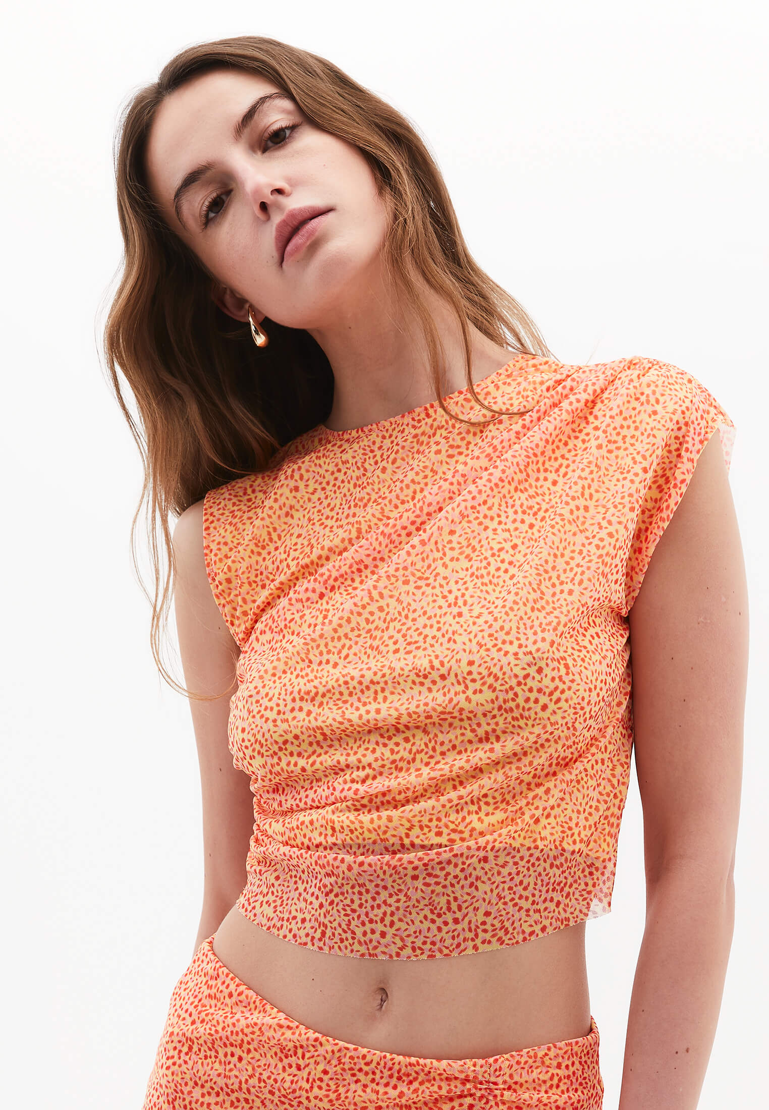 MESH TANK TOP - DOT COMB