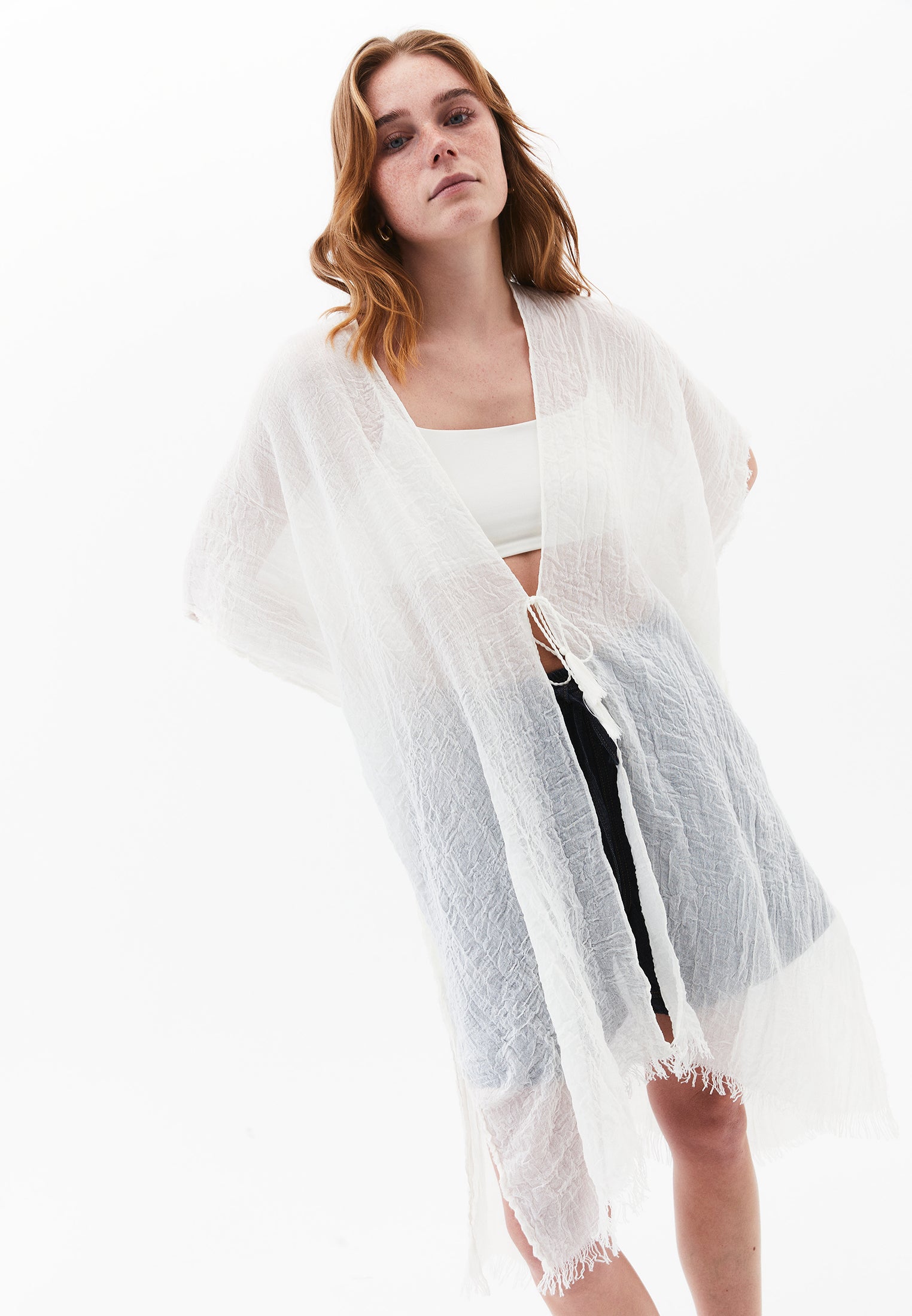 The Essential Scarf For Combinations - ICE MILK