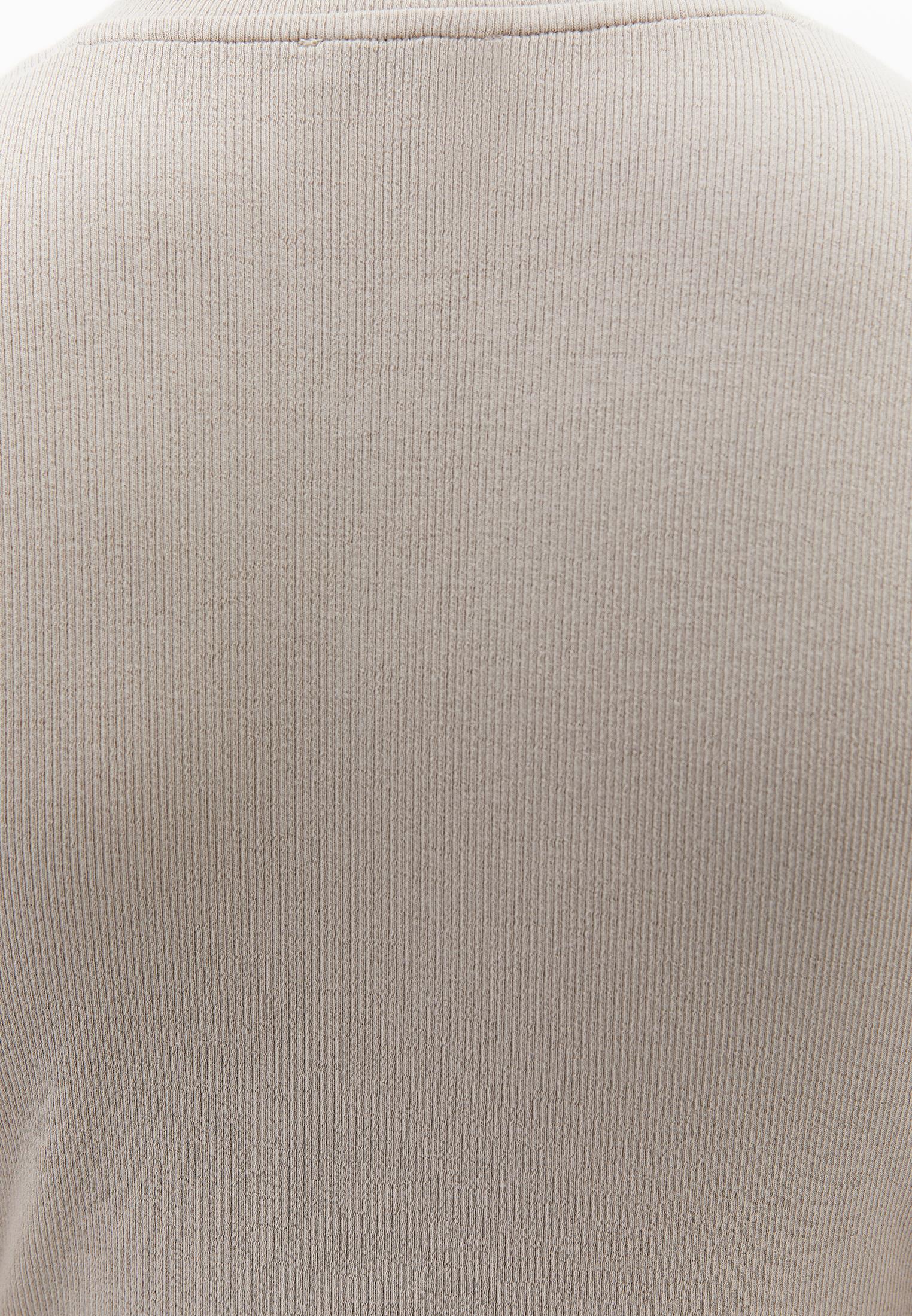 Button Detailed T-Shirt - ISLAND FOSSIL