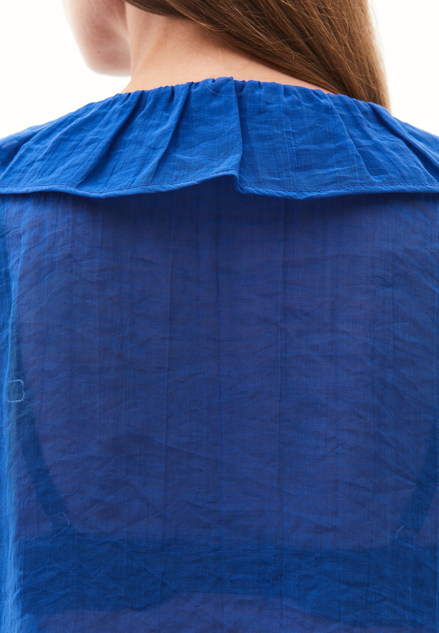 بلوزة بأكمام طويلة مكشكشة - LIMOGES