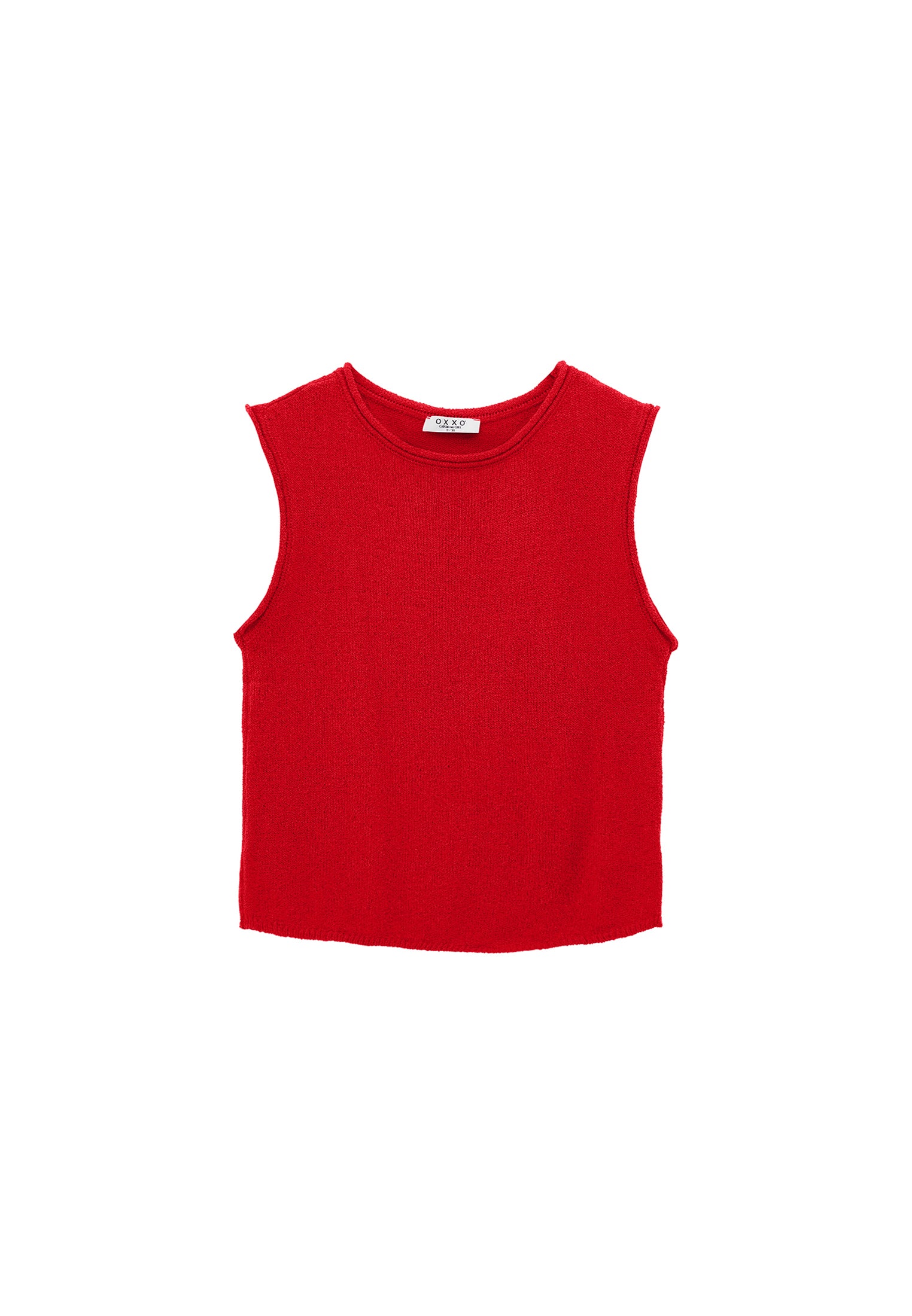 TUNIC TANK - RACING RED