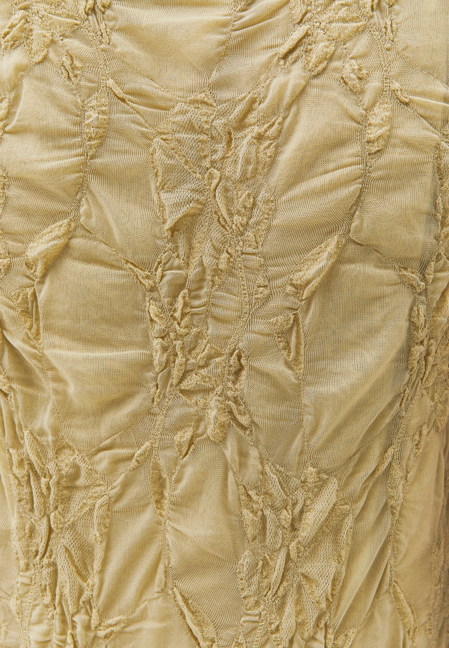 Sleeveless long dress with crew neck - SAGE GREEN