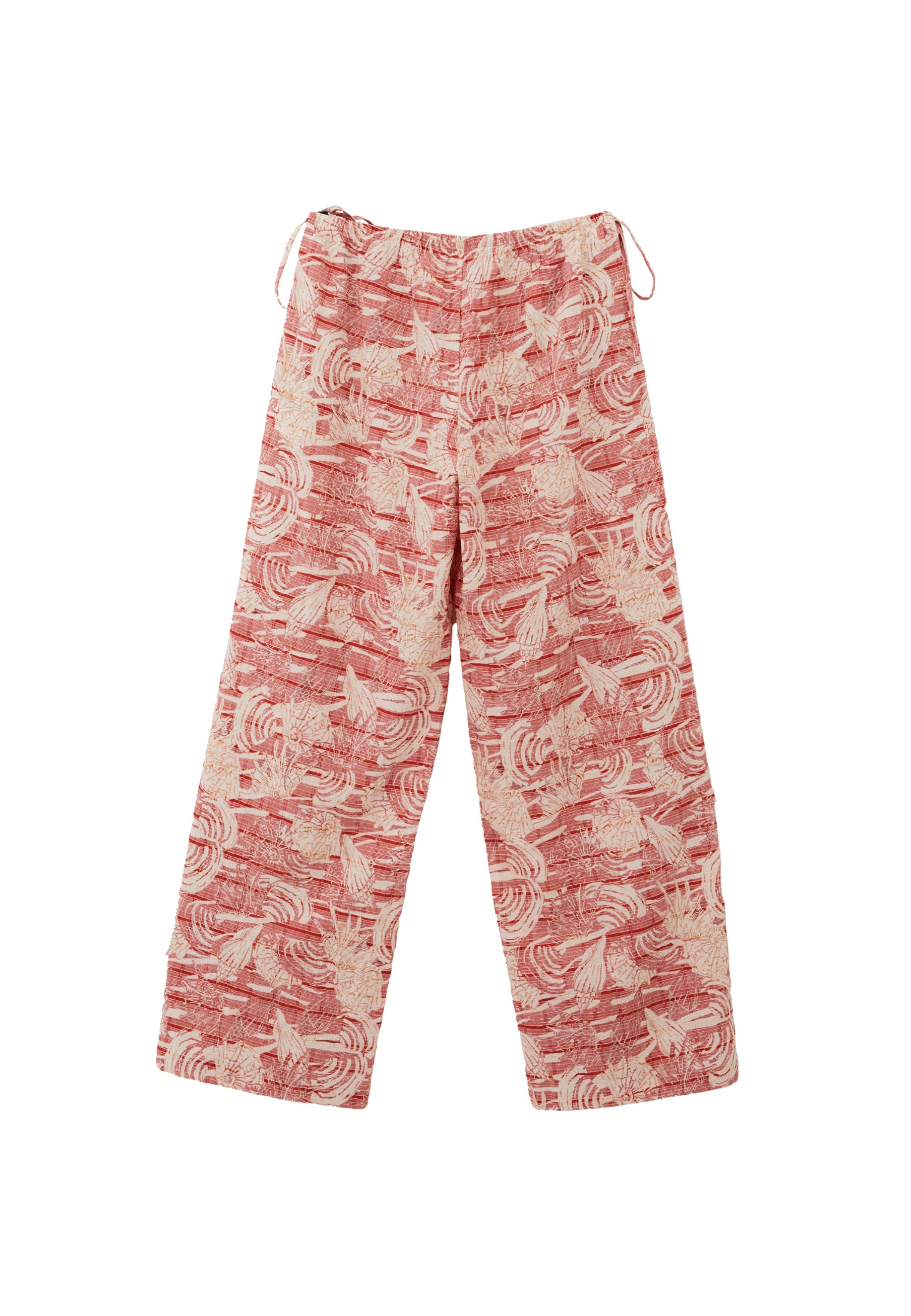 Comfortable Viscose Linen Pants - SHELL COMB