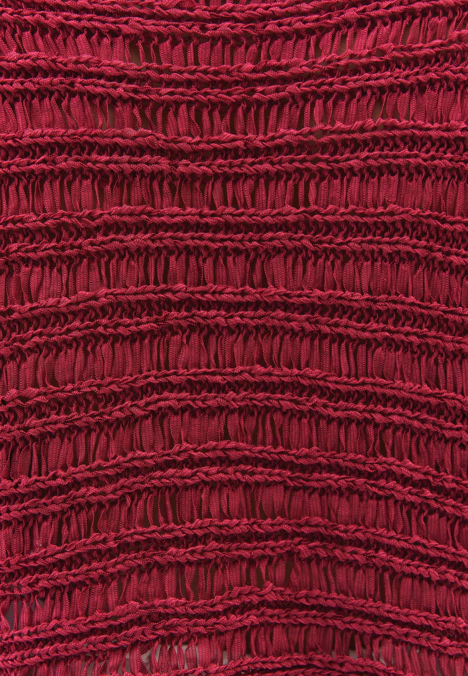 AJOUR BOAT NECK PULLOVER - VIVACIOUS