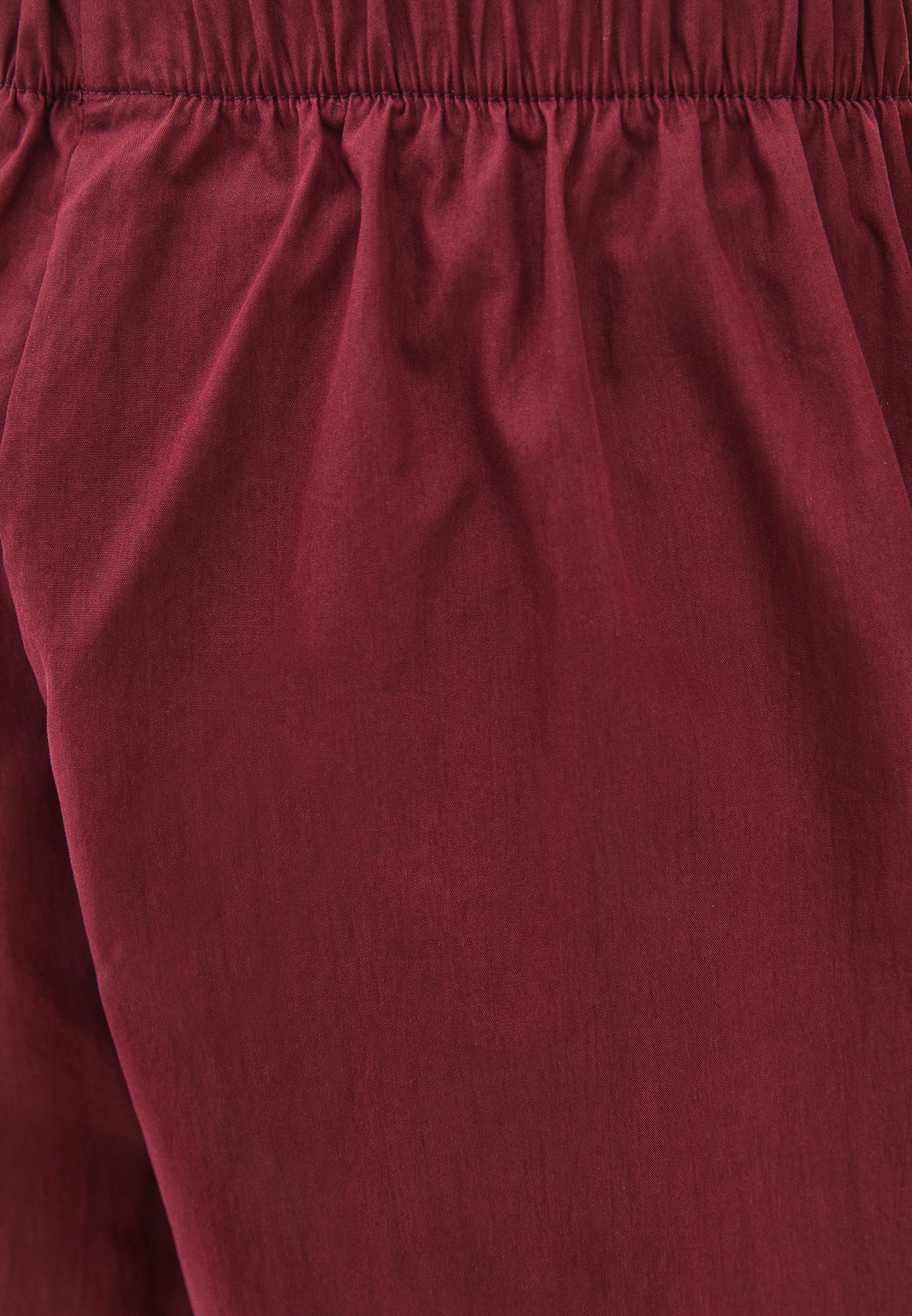 Jogger High Waist Long Trousers - WINDSOR WINE