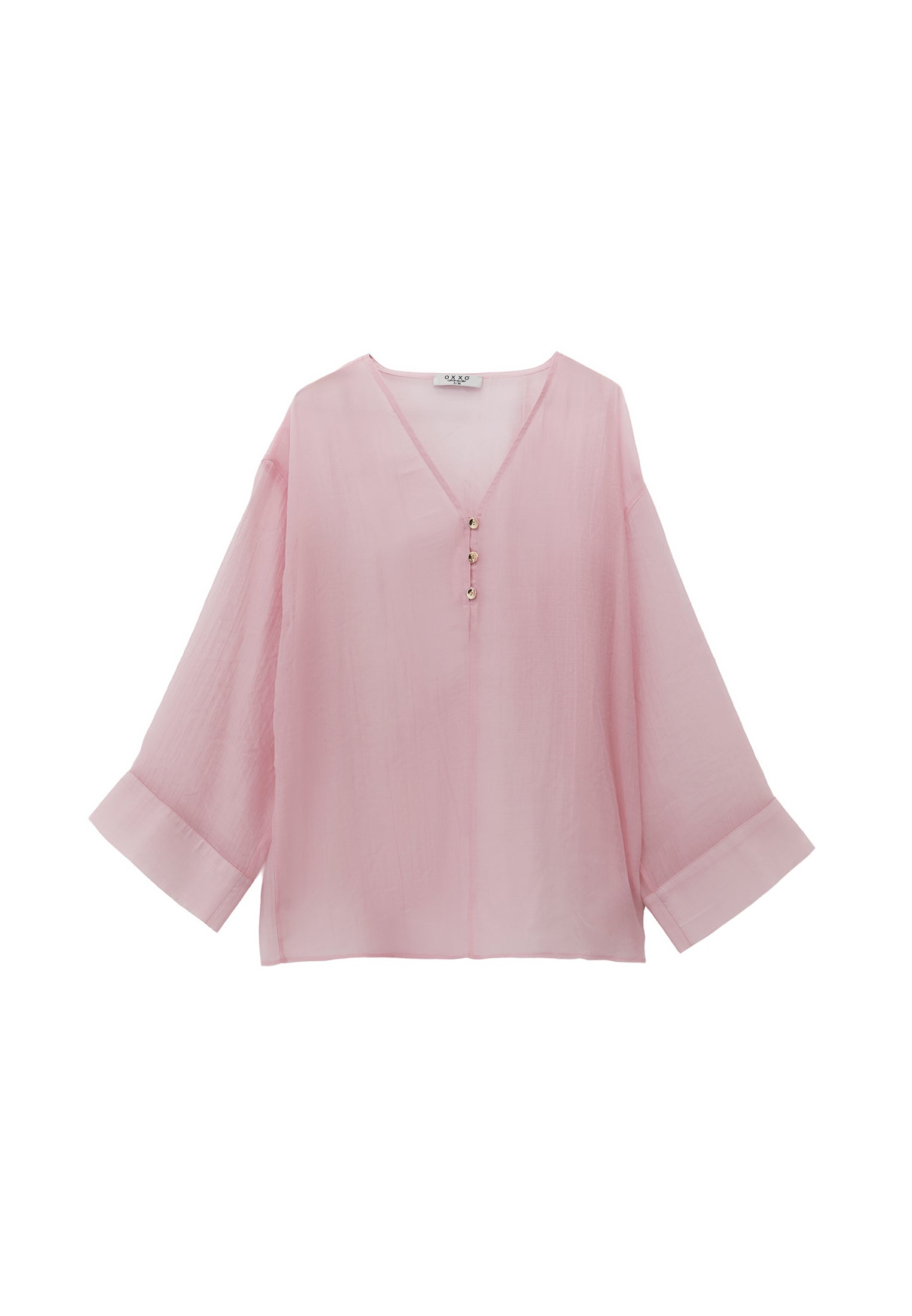 بلوزة تونيك مفصلة بأزرار - ZEPHYR